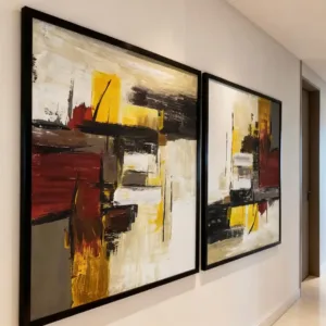 Art abstri - carré 2p