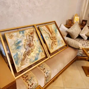 Art islamique - carré 2p