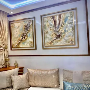 Art islamique - carré 3p