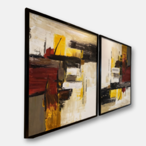 Art abstri - carré 2p